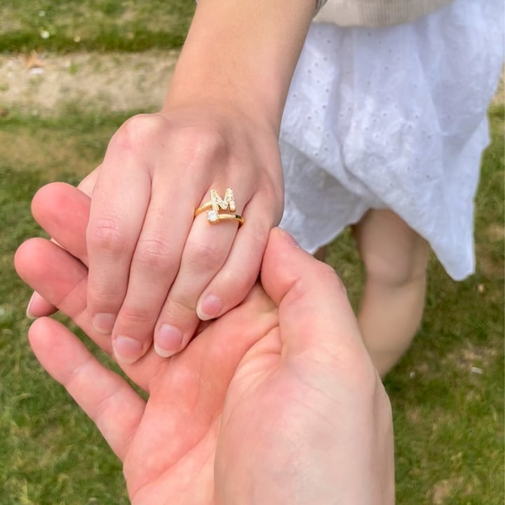 ⏰Promotion 49% OFF💥Letters Ring With Cubic Zirconia