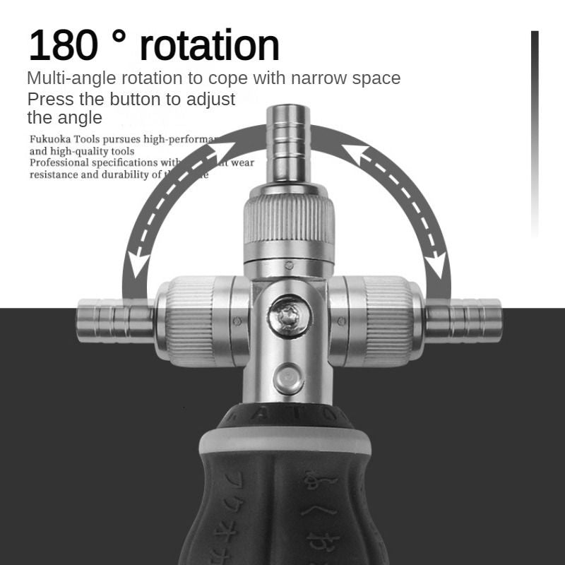 Multi-function ratchet screwdriver