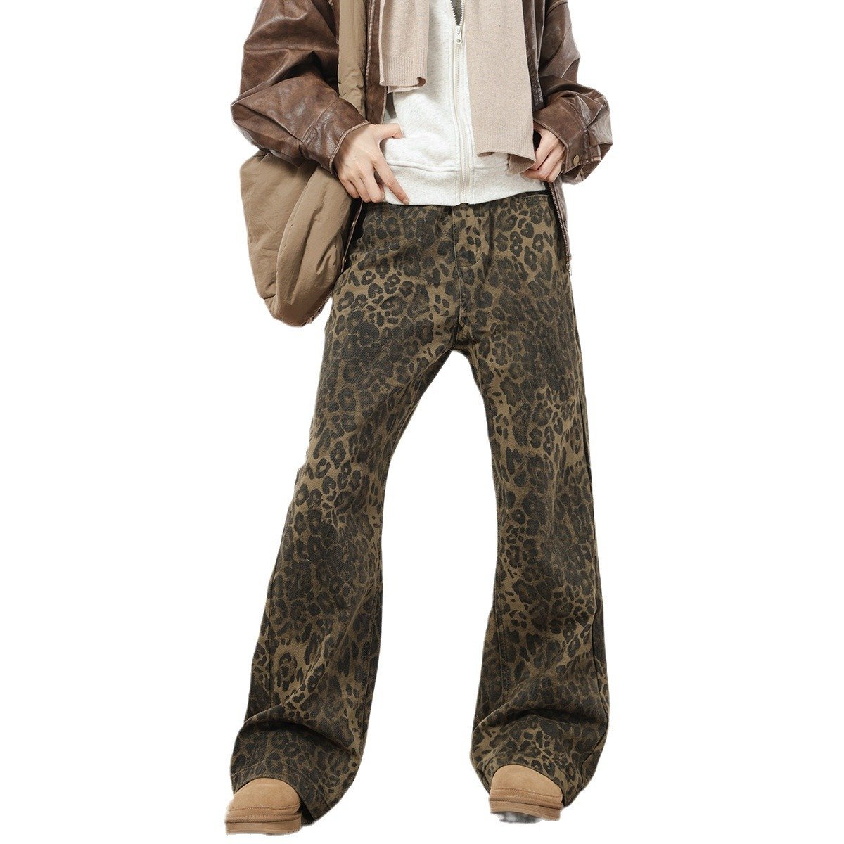 Viral Leopard Print Jeans(BUY 2 FREE SHIPPING)