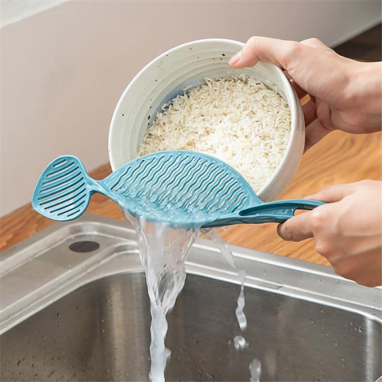 Drain rack pot strainer pot