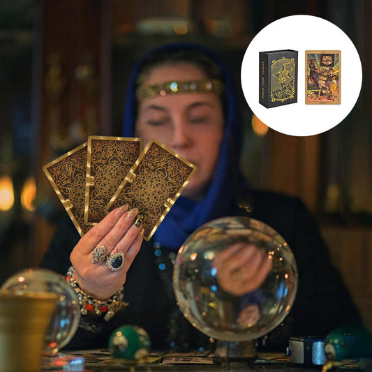 Explore the Mystical World of Tarot Gold Foil Tarot