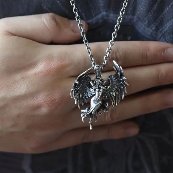 🔥Last Day 70%OFF - Guardian Angel Pendant Necklace