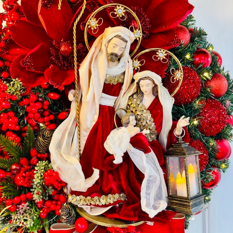 【Christmas best seller🎄】The Last Day 50%OFF Sacred Christmas Wreath