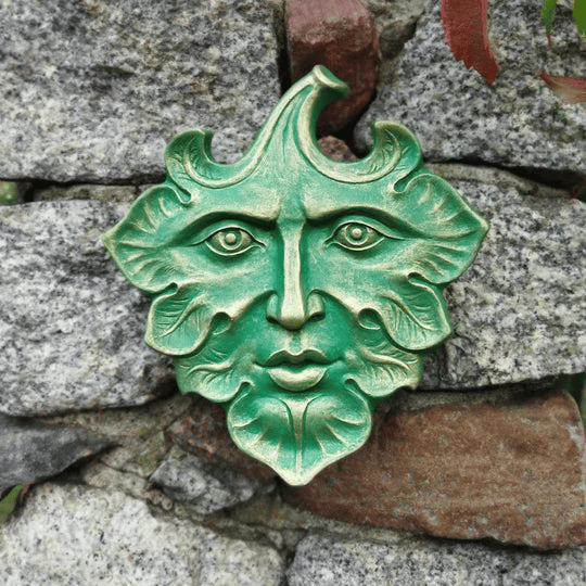 The "Green Man" Wall Art Sculpture