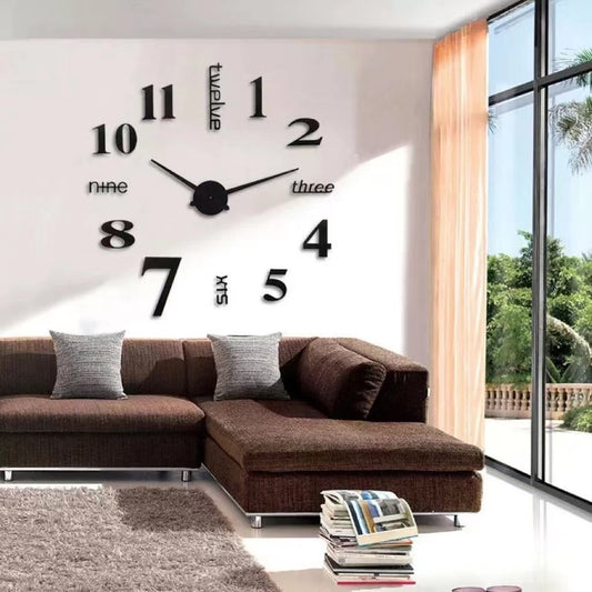 🔥Summer Hot Sale - 48% OFF 🔥MODERN DIY PUNCH-FREE WALL CLOCK