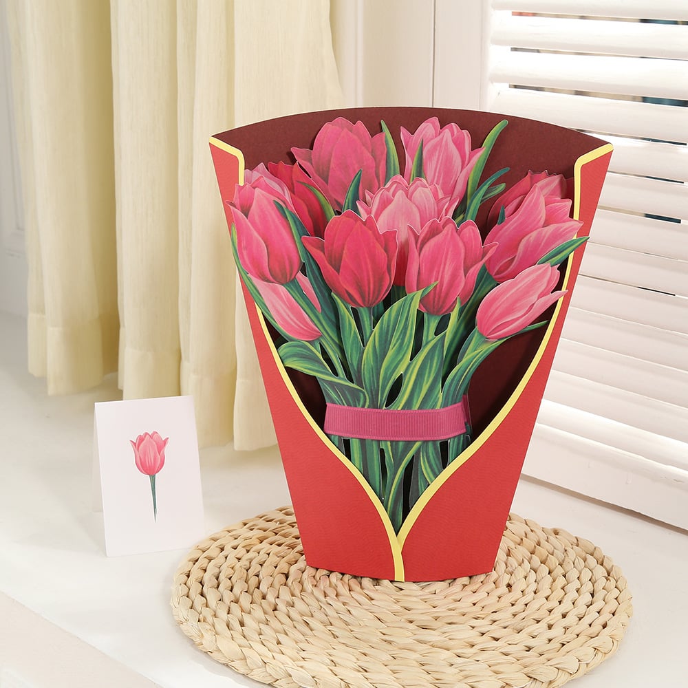 🔥Mother's Day Sale- SAVE 50% OFF🔥Pop Up Flower Bouquet Greeting Card