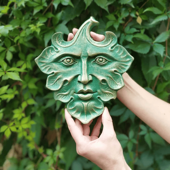 The "Green Man" Wall Art Sculpture