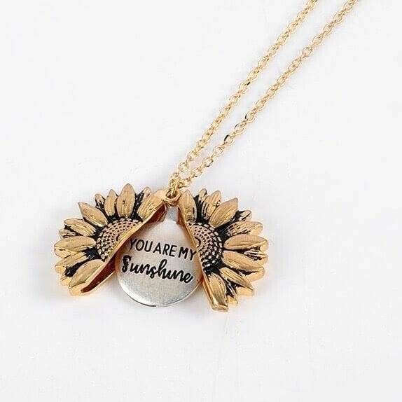 💓Last Day Promotion 49% OFF⇝🌞"You Are My Sunshine" Sunflower Necklace🌻