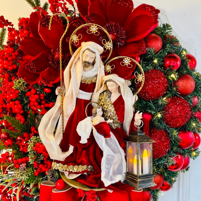 【Christmas best seller🎄】The Last Day 50%OFF Sacred Christmas Wreath