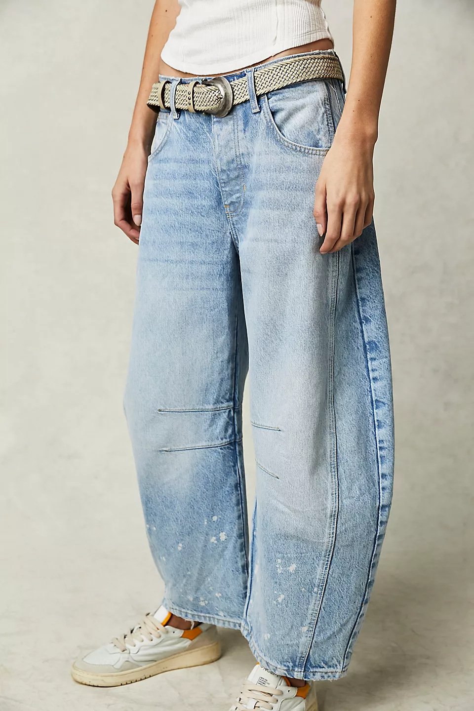 Casual and trendy mid-rise tube jeans - Buy two and get free shipping!