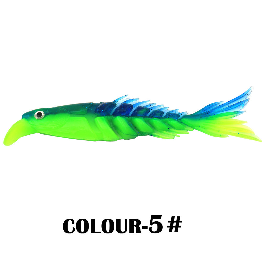 Multi-section flexible soft bait