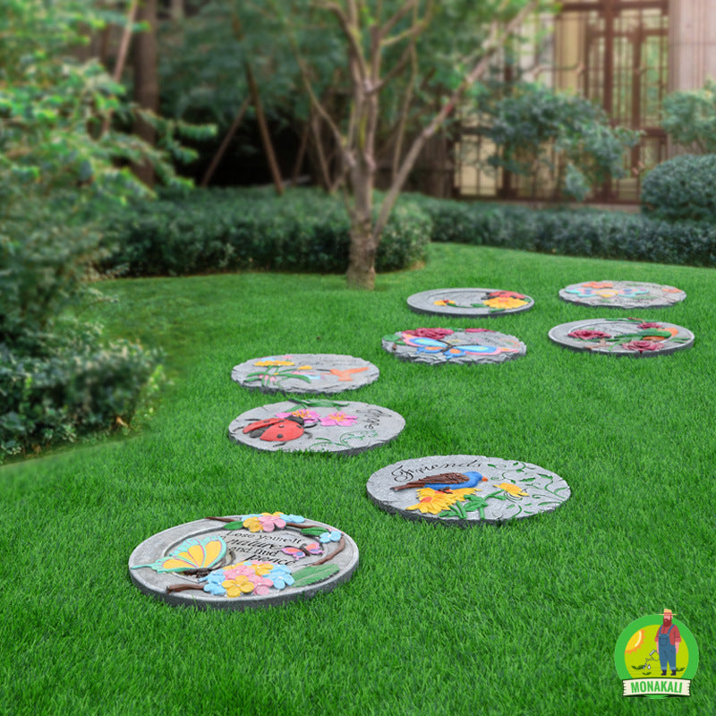 ✨Step into a dream garden! - Garden courtyard lawn stepping stone ornaments