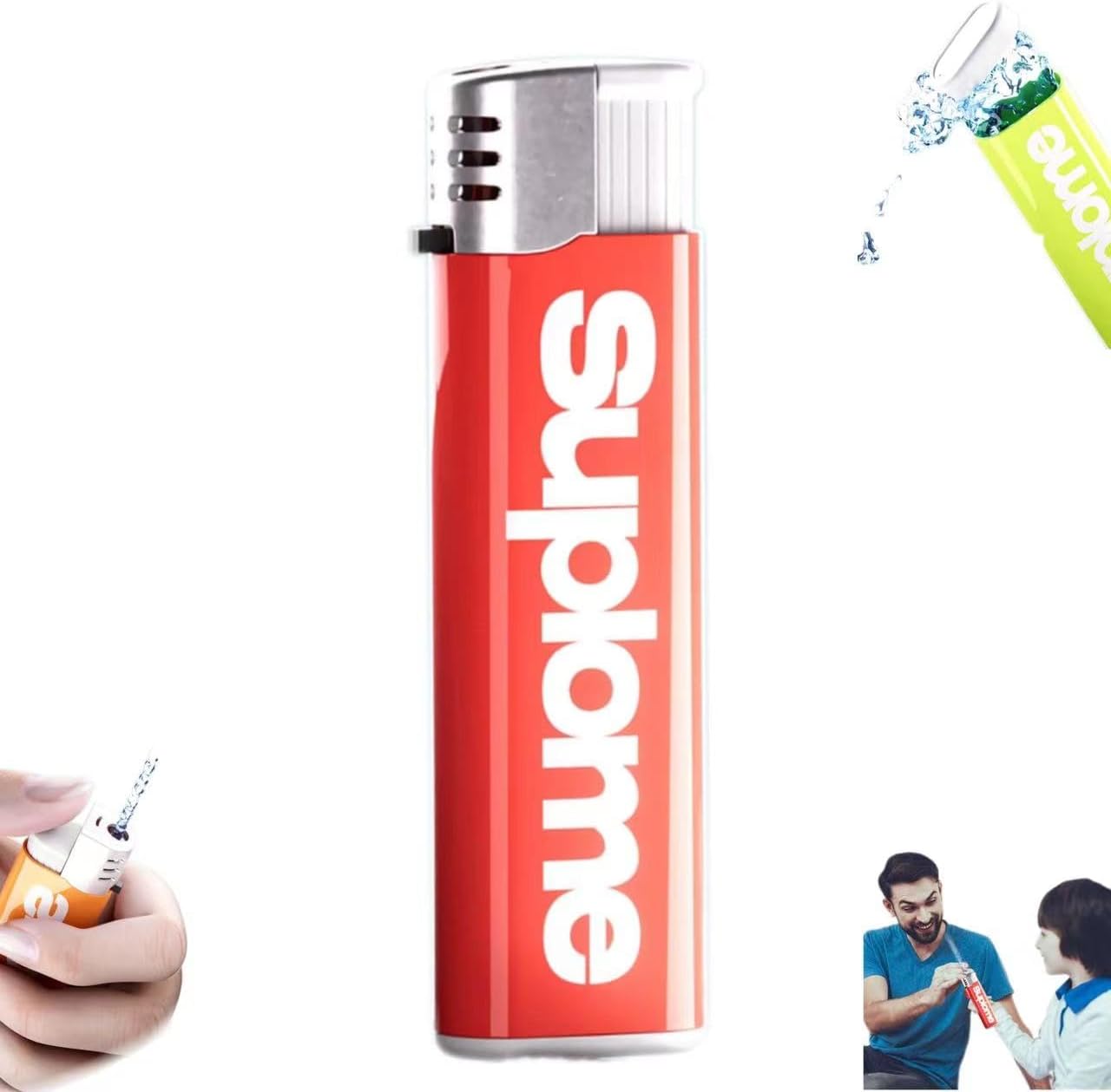 🔥Summer Hot Sale - Water spray lighter prank work lighter