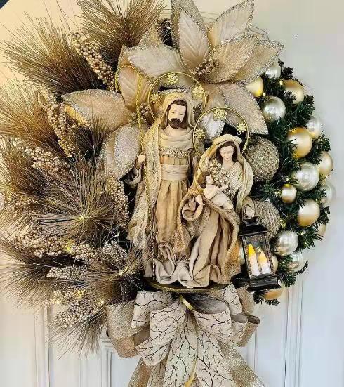 【Christmas best seller🎄】The Last Day 50%OFF Sacred Christmas Wreath