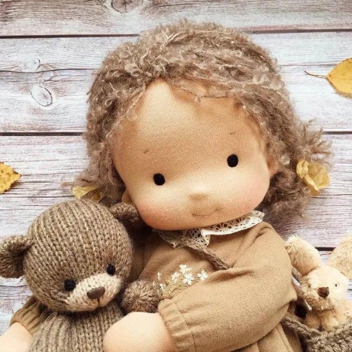 ALL🎁🎁The Best Gift for Kids-Handmade Waldorf Doll👧(Buy2 Free Shipping)