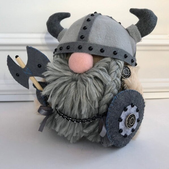 Viking Warrior Gnome doll-Buy 2 free shipping