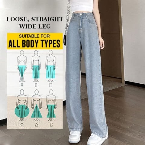 [Summer Hot Style]Wide Leg Jeans For Women