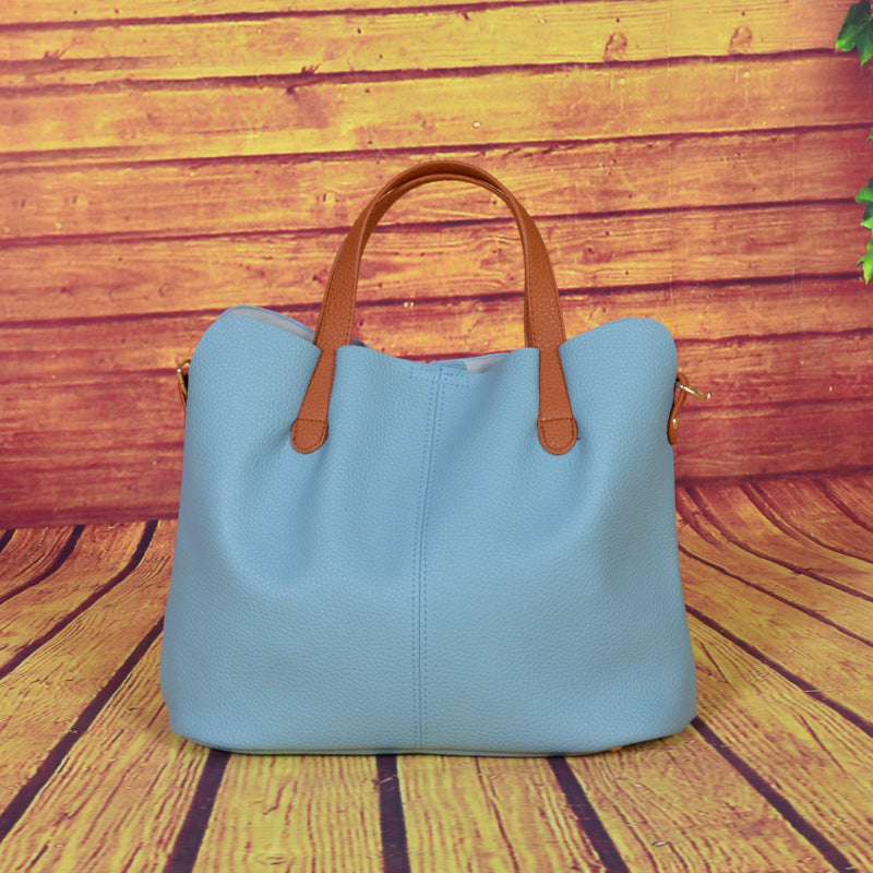 Latest Soft Leather Tote Bag