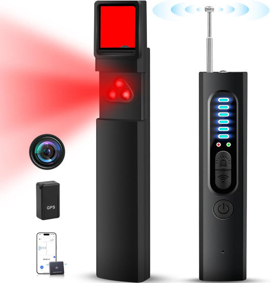 Hidden Camera Detector, 2024 Anti-Spy Camera Detector, Hidden Device GPS Detector.