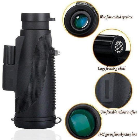 40x60 high resolution waterproof monocular telescope