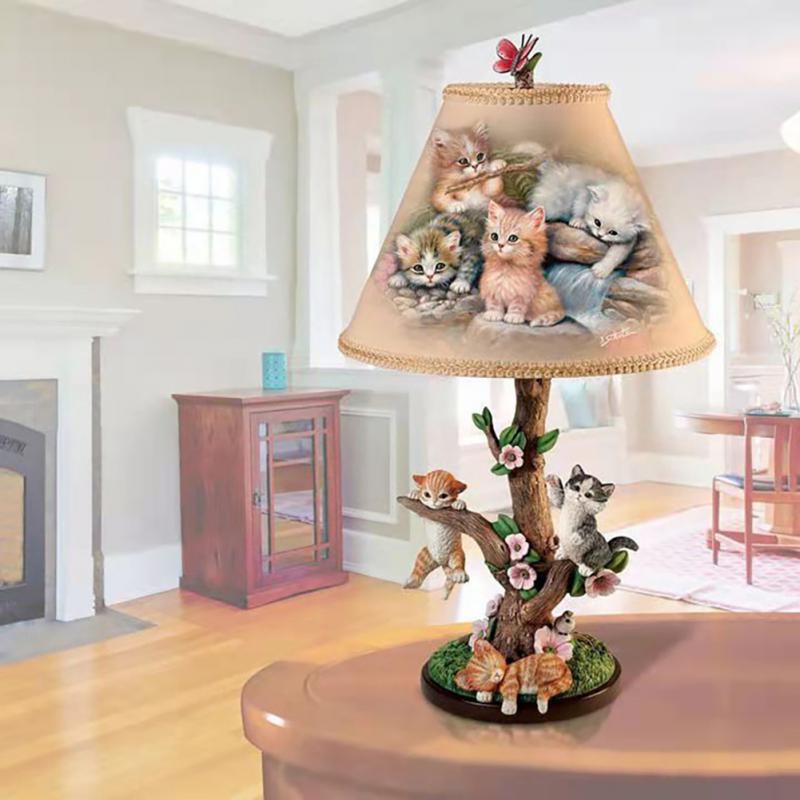 2024 A great gift - cat and dog table lamp