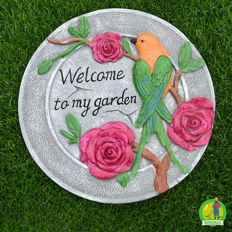 ✨Step into a dream garden! - Garden courtyard lawn stepping stone ornaments