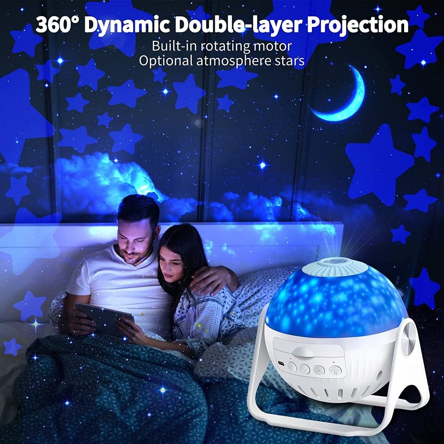 🌙7 In 1 Star Galaxy Projector🌌