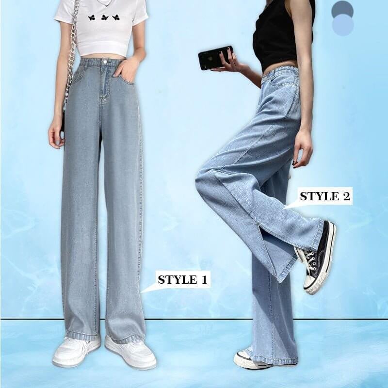 [Summer Hot Style]Wide Leg Jeans For Women