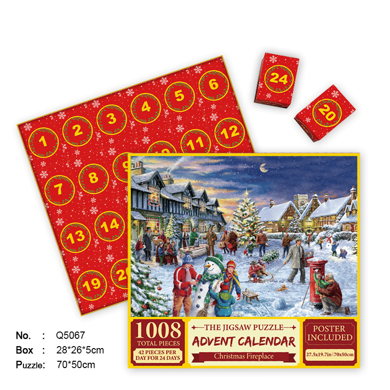 Christmas Advent Calendar Puzzle