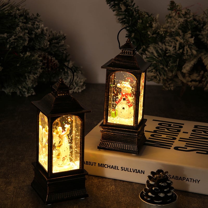 (🌲Early Christmas Sale- SAVE 48% OFF) Snow Globe Christmas Lantern Decorations