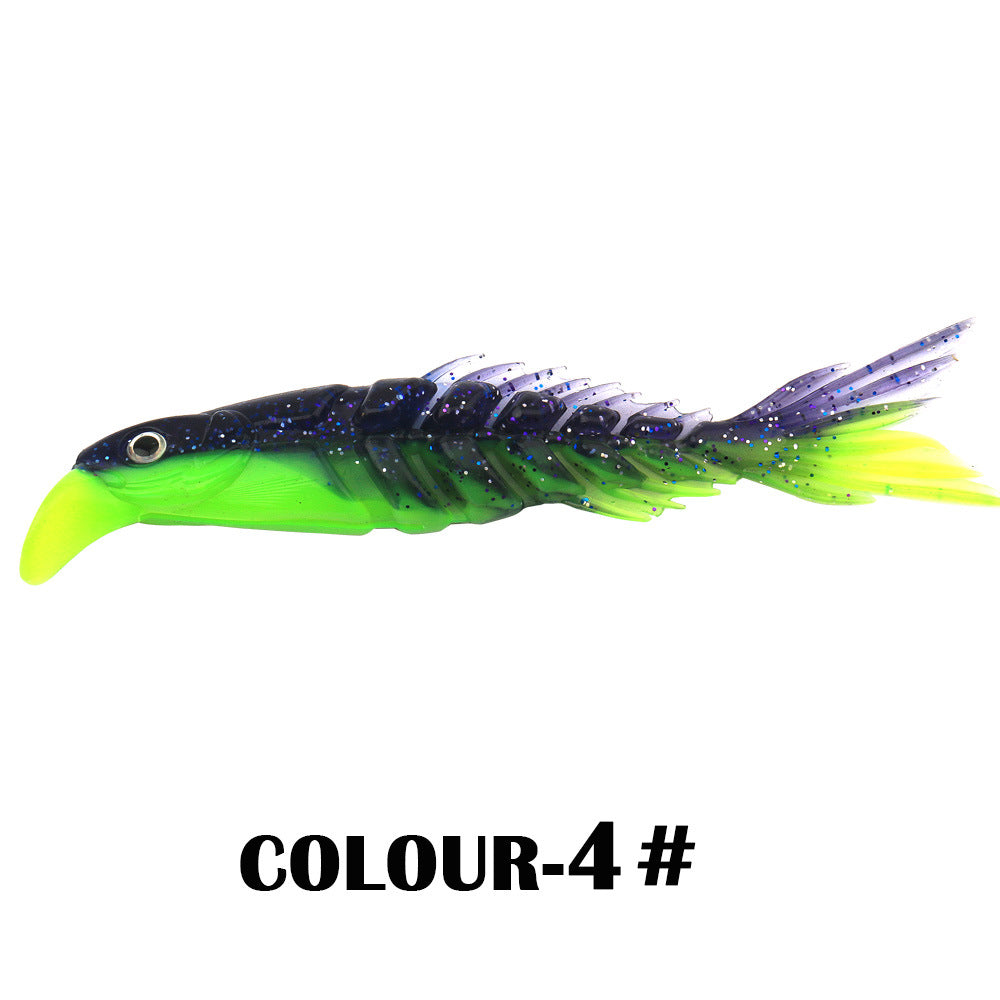 Multi-section flexible soft bait