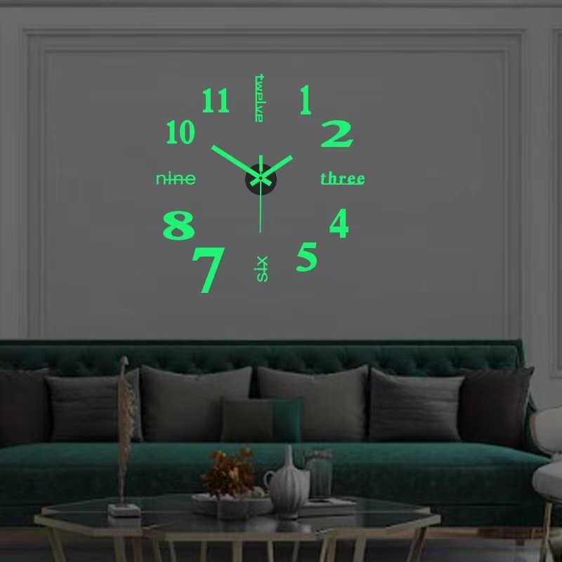 🔥Summer Hot Sale - 48% OFF 🔥MODERN DIY PUNCH-FREE WALL CLOCK