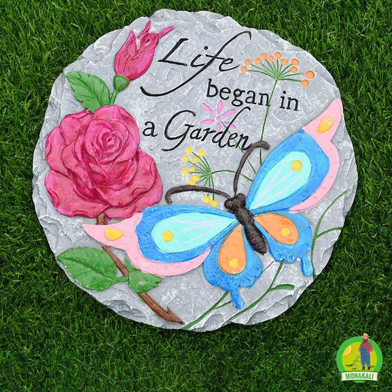 ✨Step into a dream garden! - Garden courtyard lawn stepping stone ornaments