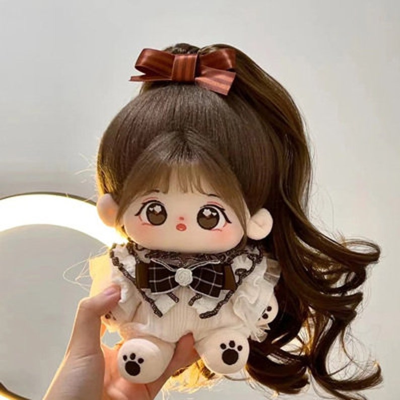 2024 New 20cm cotton doll, kawaii plush doll(clothes not included)