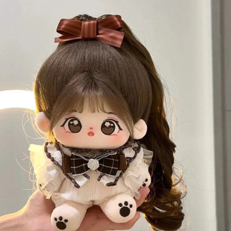 2024 New 20cm cotton doll, kawaii plush doll(clothes not included)