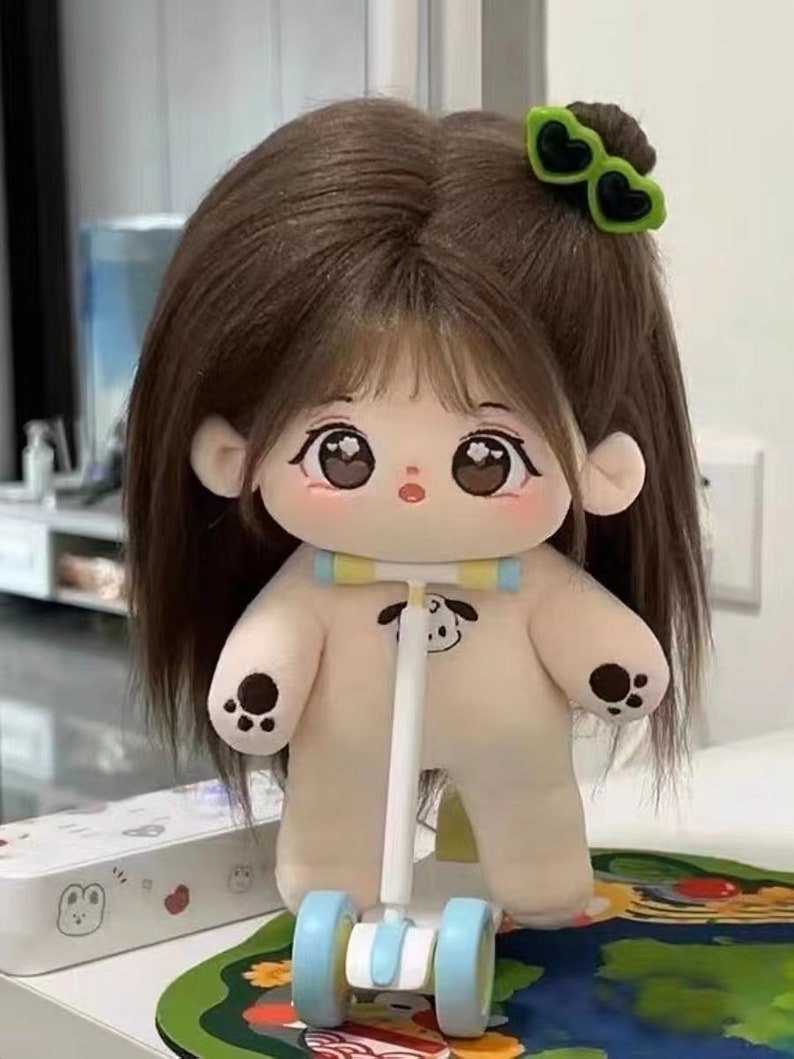 2024 New 20cm cotton doll, kawaii plush doll(clothes not included)