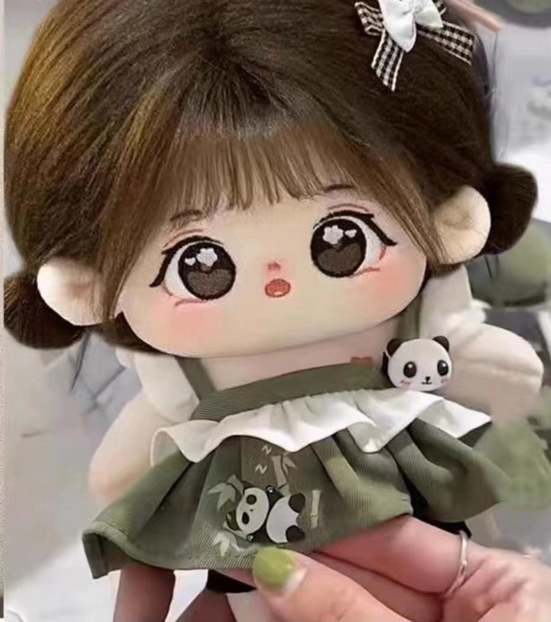 2024 New 20cm cotton doll, kawaii plush doll(clothes not included)