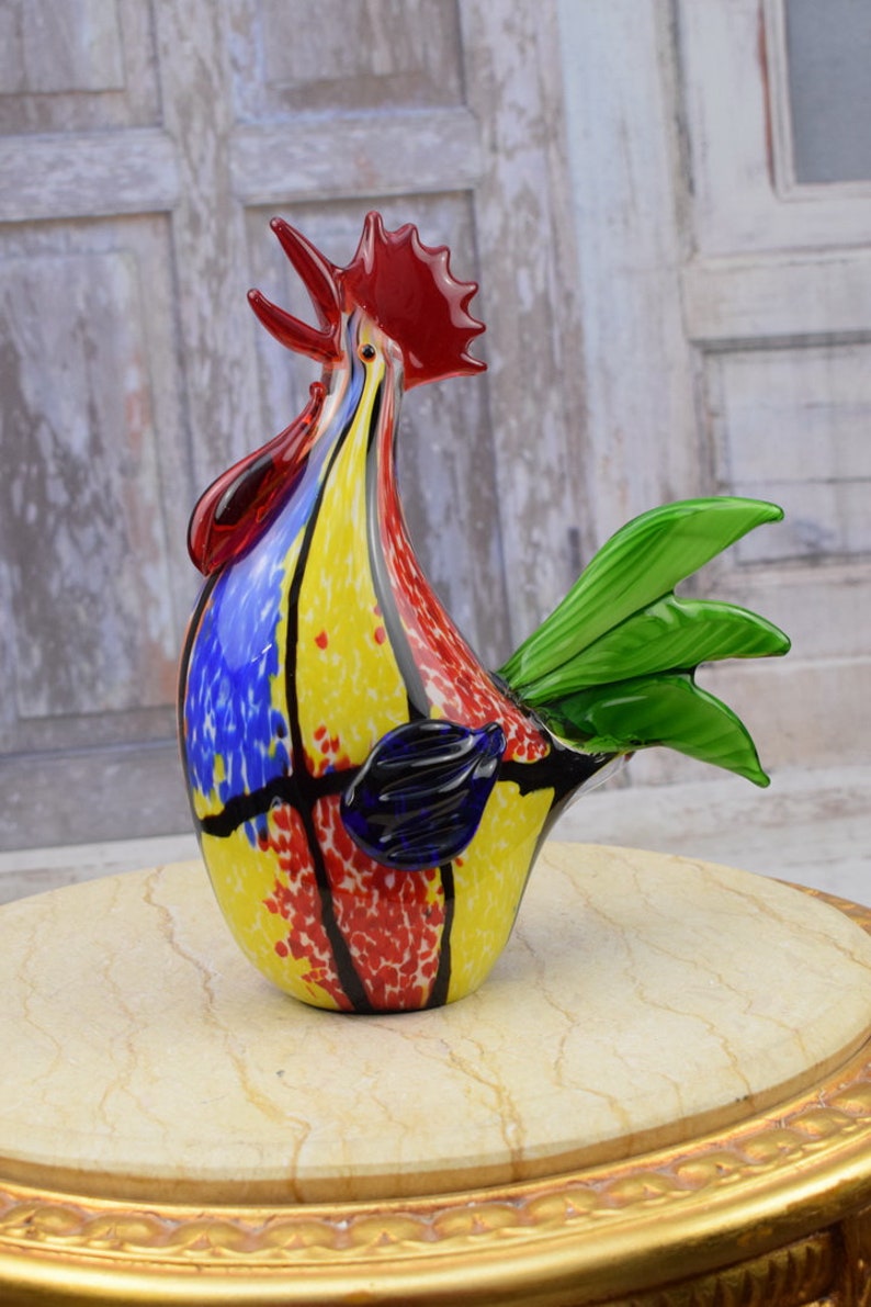 2024 New Design Rooster Murano Style