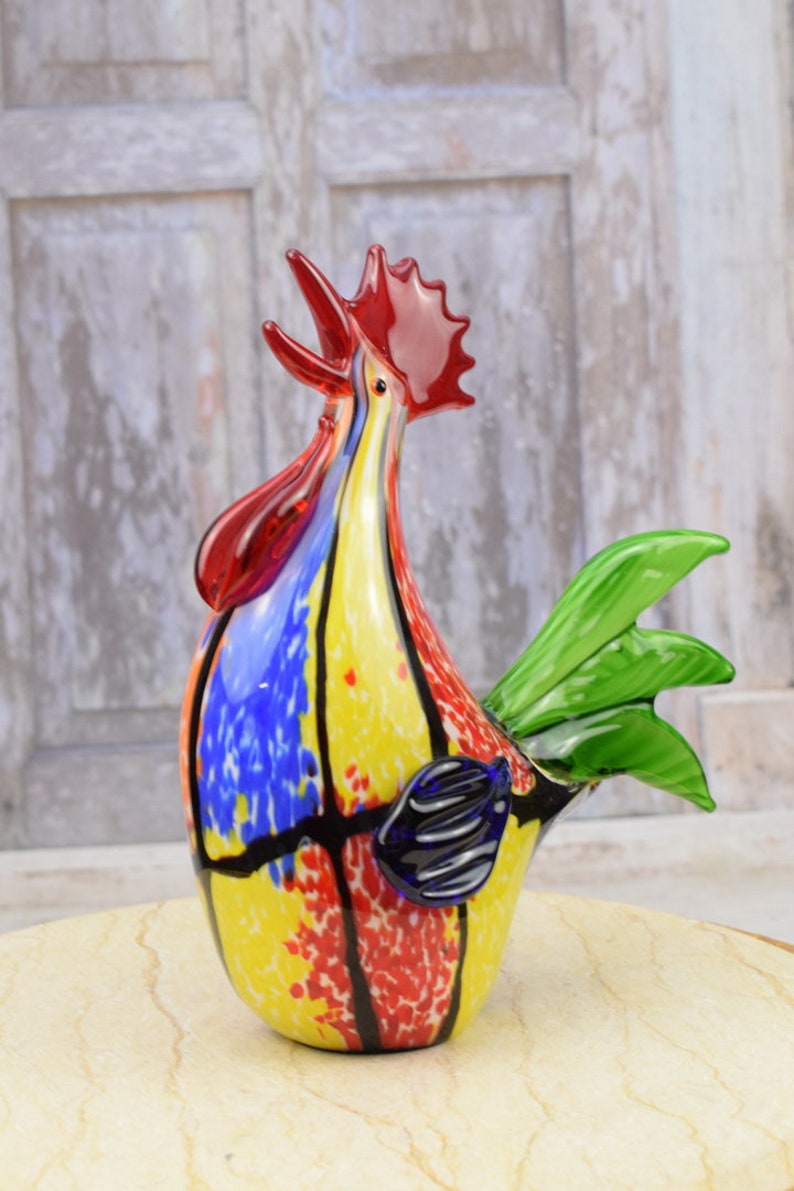 2024 New Design Rooster Murano Style