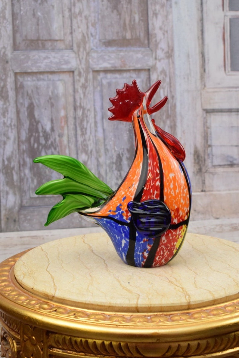 2024 New Design Rooster Murano Style