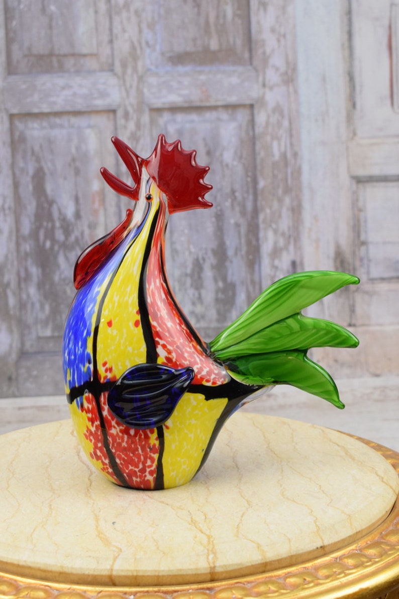 2024 New Design Rooster Murano Style