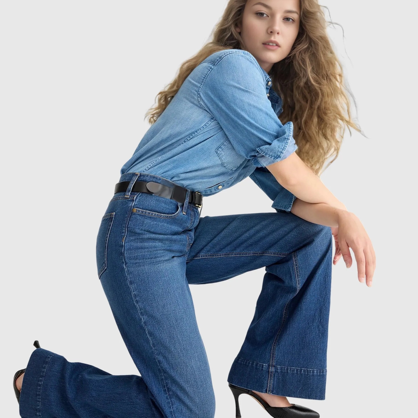 Tall Wide Leg Denim Trouser ⭐ 2024 Best Selling Jeans