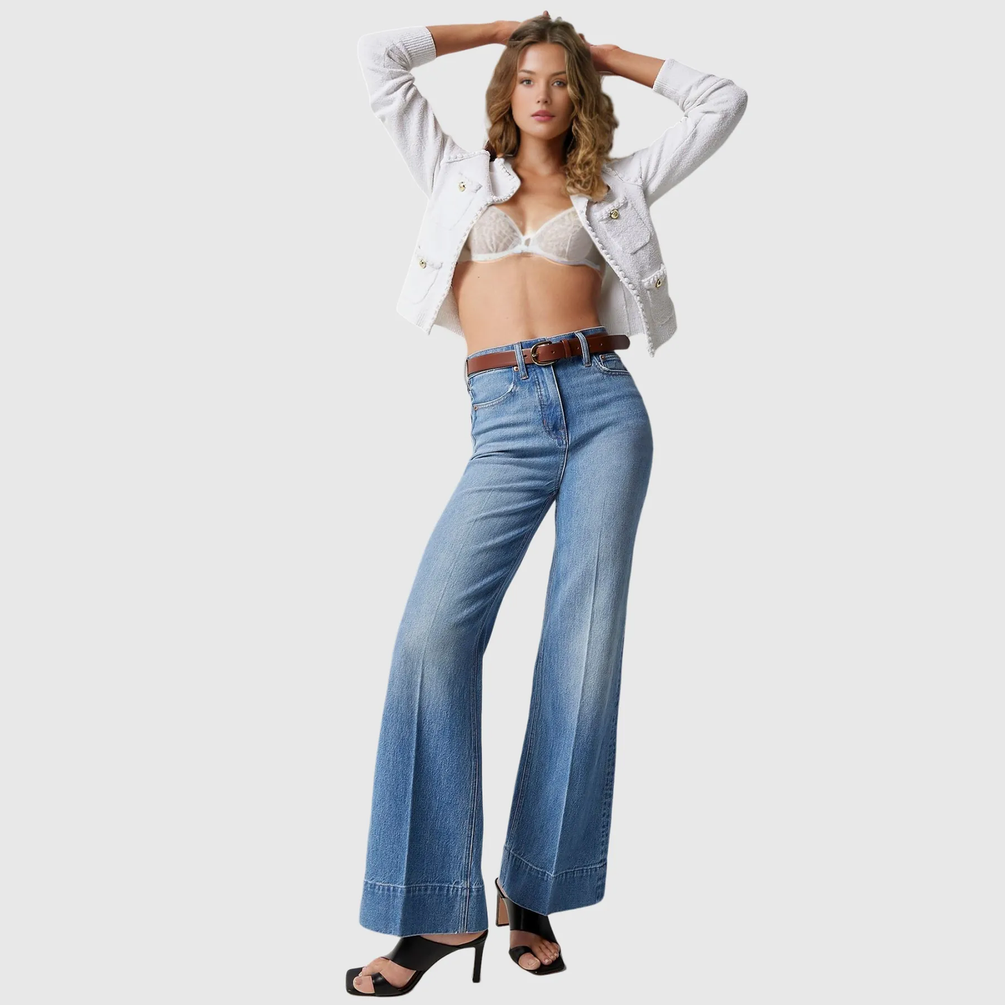 Tall Wide Leg Denim Trouser ⭐ 2024 Best Selling Jeans