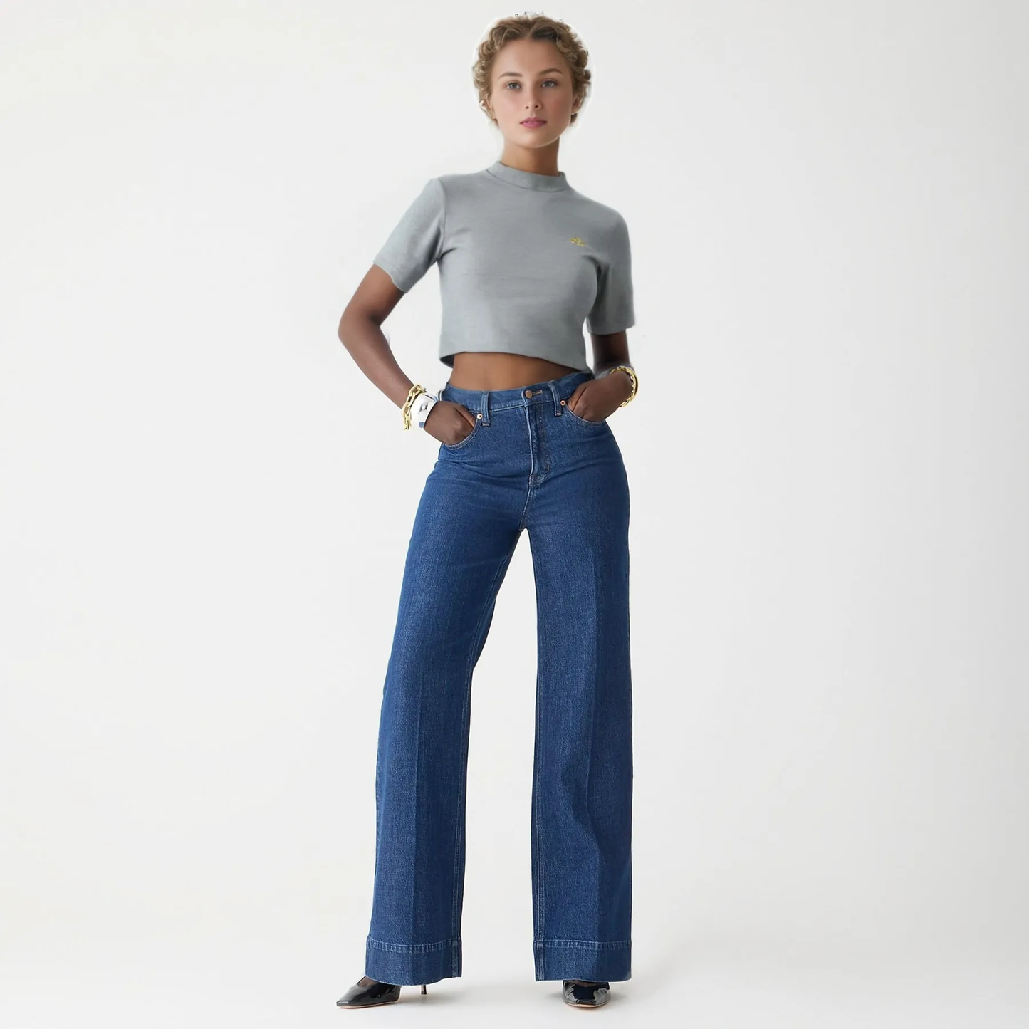 Tall Wide Leg Denim Trouser ⭐ 2024 Best Selling Jeans