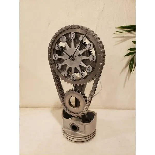 🎁Limited time pre-sale 50% OFF🔥MOTORIZED ROTATING CHAIN CLOCK