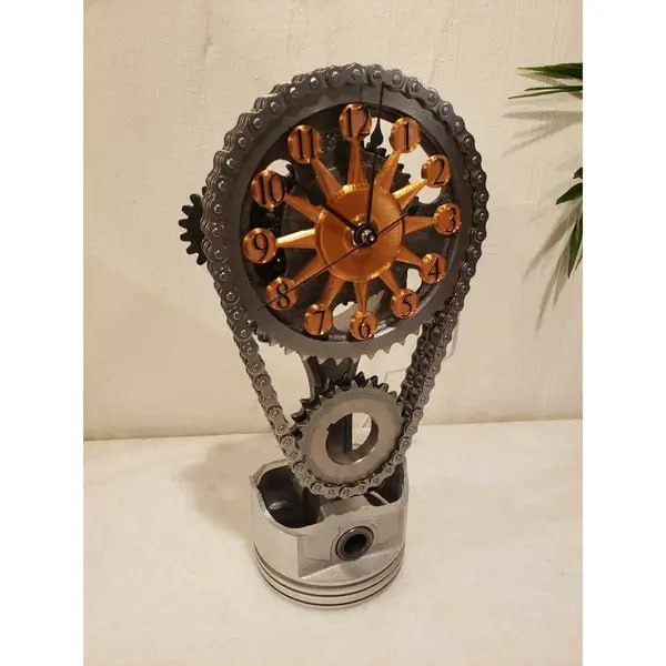 🎁Limited time pre-sale 50% OFF🔥MOTORIZED ROTATING CHAIN CLOCK